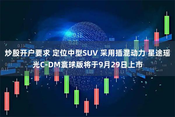 炒股开户要求 定位中型SUV 采用插混动力 星途瑶光C-DM寰球版将于9月29日上市